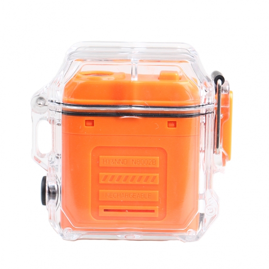 Elektrický špirálový zapaľovač oranžový