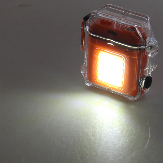 Elektrický špirálový zapaľovač oranžový