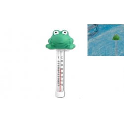 Bazénový teplomer s plavákom žabička