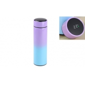 Nerezová termoska s LED displejom fialová