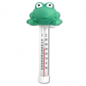 Bazénový teplomer s plavákom žabička