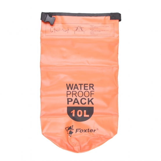 Nepremokavý vak 10 l oranžový