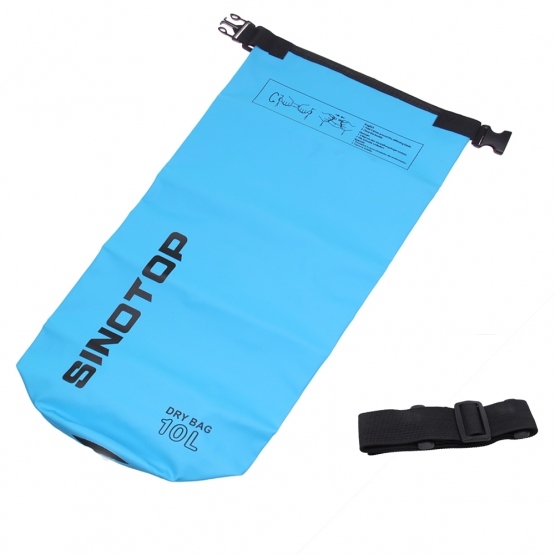 Nepremokavý vak 10 l modrý