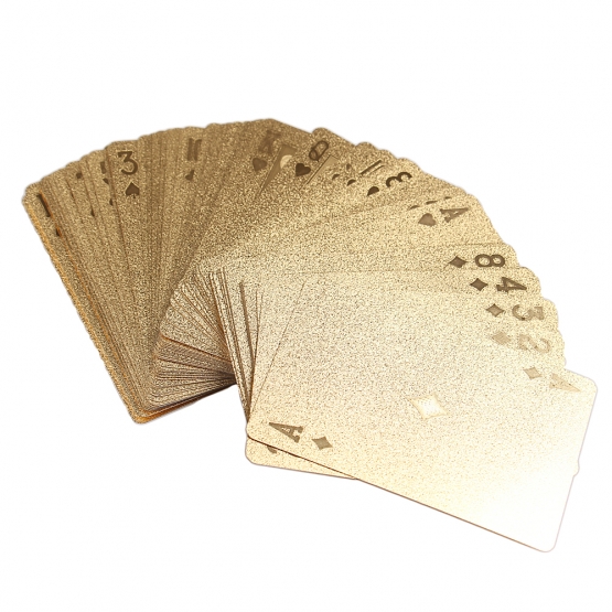 Hracie karty zlaté