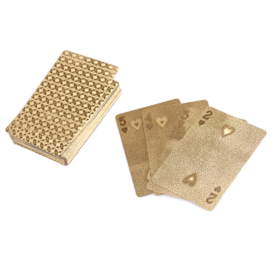 Hracie karty zlaté