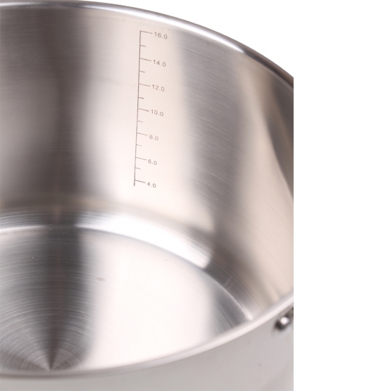 Hrniec s pokrievkou z nerezovej ocele 17,7 l