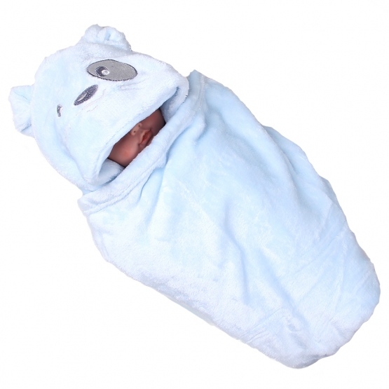 Detská deka Happy Baby modrá – psík