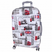 Sada 3 kufrov škrupinových (London Street)