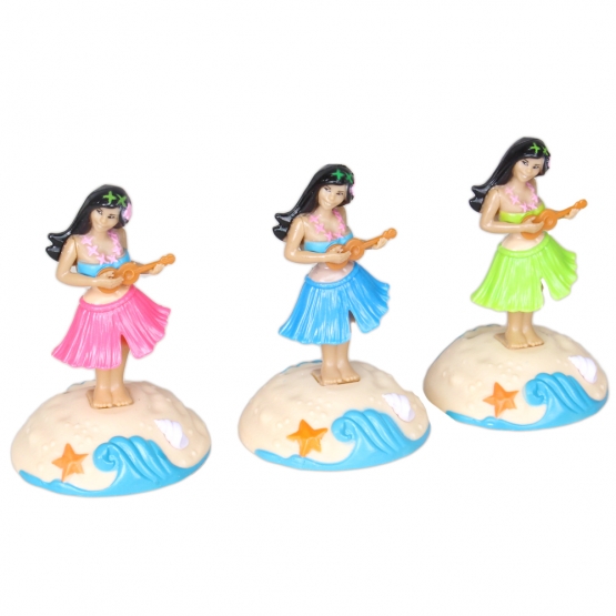 Solárne tancujúce dekorácie havajská tanečnica var.2