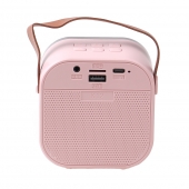 Mini karaoke zvukový systém ružový