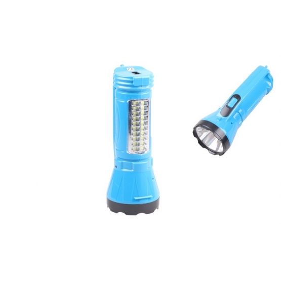 Dobíjacie LED svietidlo L6363 modré