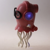 Tancujúca medúza ružová