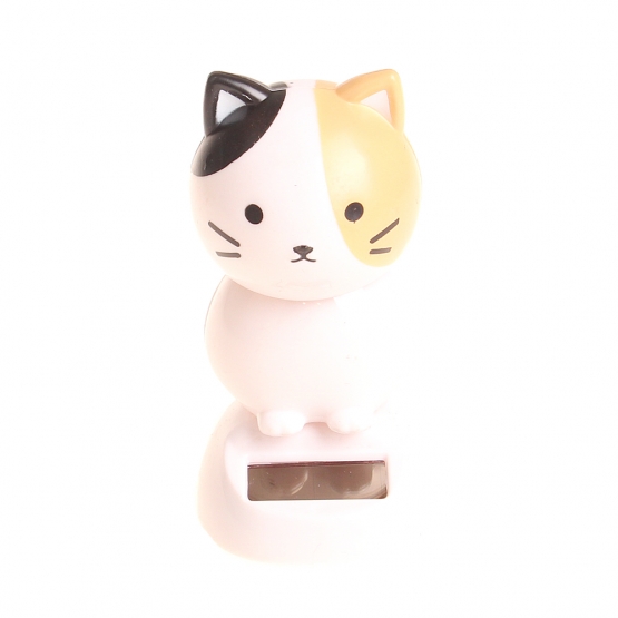 Solárna tancujúca dekorácia mačička