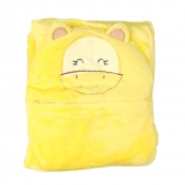 Detská deka Happy Baby žltá - levíček