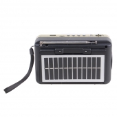 Solárne 3pásmové rádio FERVEN zlatéT 