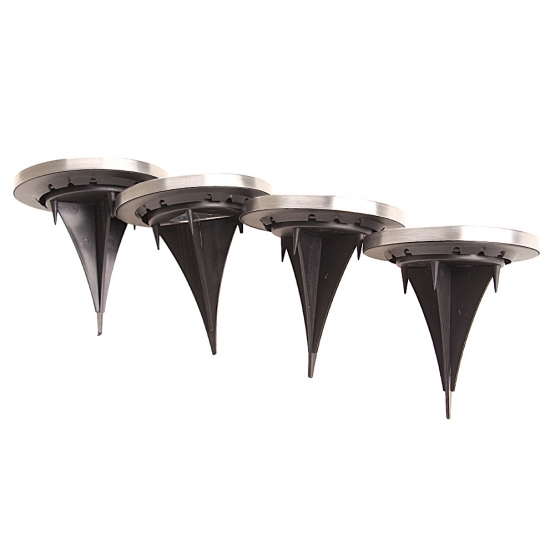 Solárne záhradné LED svetlo 4ks