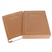 Fotoalbum na 200 fotografií hnedé typ E