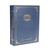 Fotoalbum na 200 fotografií modré typ D