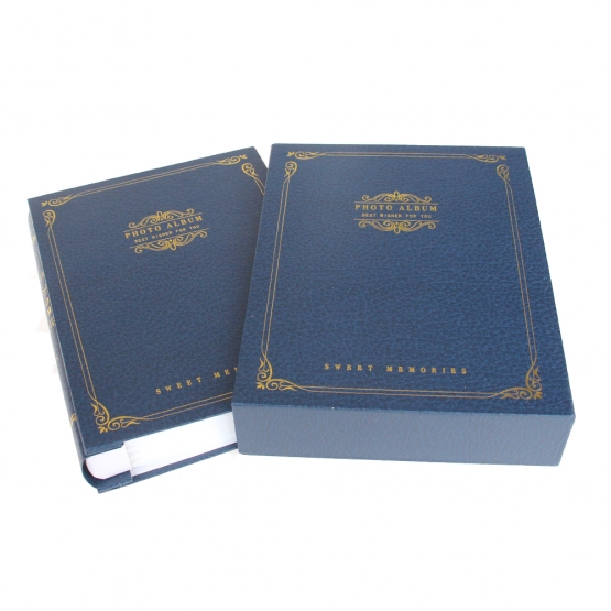 Fotoalbum na 200 fotografií modré typ D