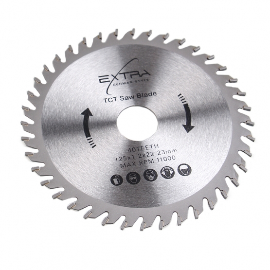 Pílový kotúč na drevo 125x22,2 mm