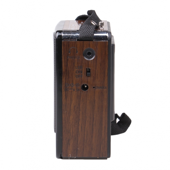 Prenosné rádio YG-901UAT hnedé