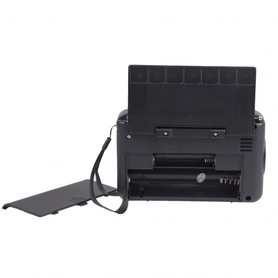 Solárne 3pásmové rádio FERVENT modré