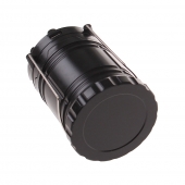 Solárne kempingový lampáš G-85 čierna