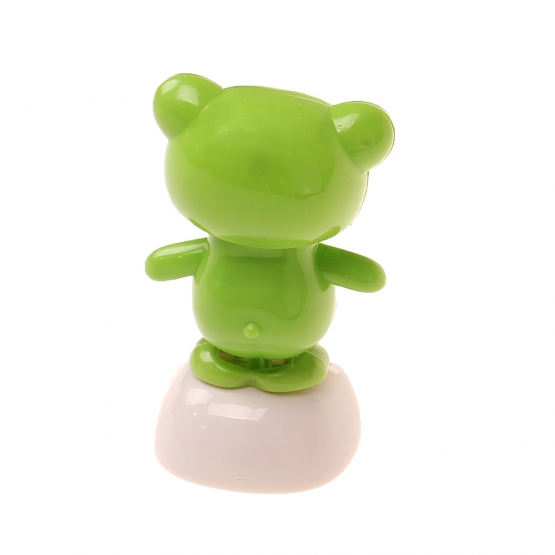 Solárna tancujúce dekorácie žabička