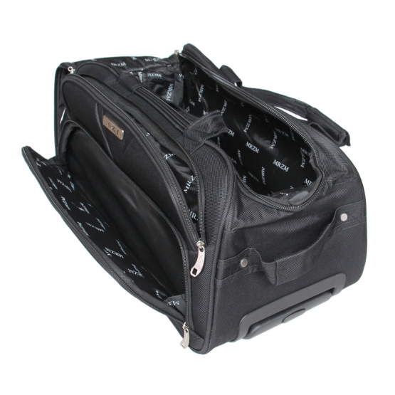 Cestovná taška na kolieskach M0RZM čierna stredná