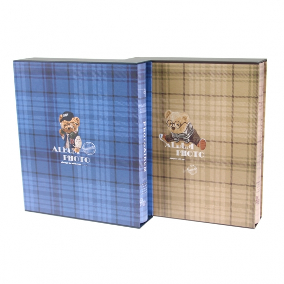 Fotoalbum medvedík s okuliarmi na 200 fotografií