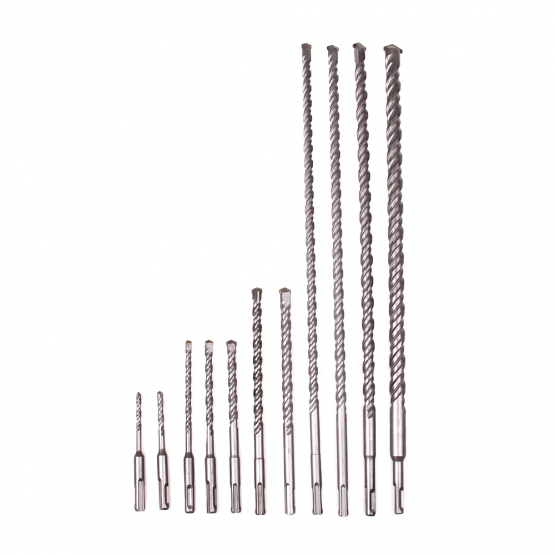 11-dielna sada vrtákov do betónu EX-9994