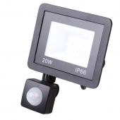 LED reflektor s pohybovým čidlom 20 W IP66
