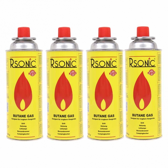 2 ks plynový horák + 4 ks plynové kartuše RSONIC