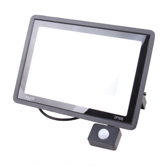 LED reflektor s pohybovým čidlom 150 W IP66