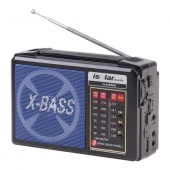 Solárne 3pásmové rádio IS-810PRO modré