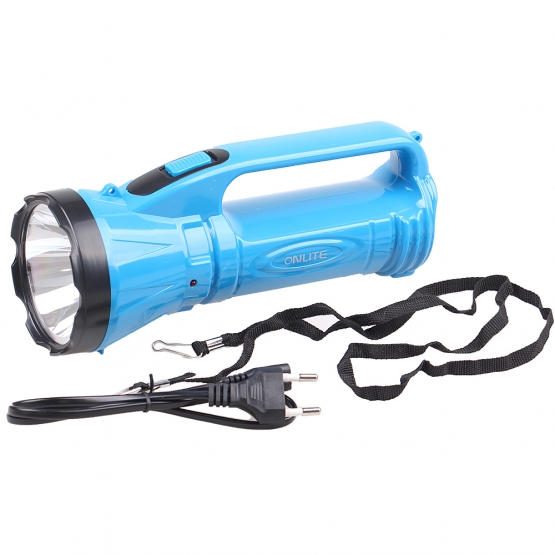Dobíjacie LED svietidlo L6363 modré