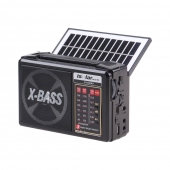 Solárne 3pásmové rádio IS-810PRO čierne
