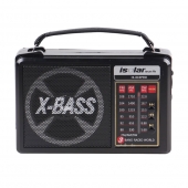 Solárne 3pásmové rádio IS-810PRO čierne