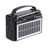 Solárne 3pásmové rádio IS-810PRO čierne