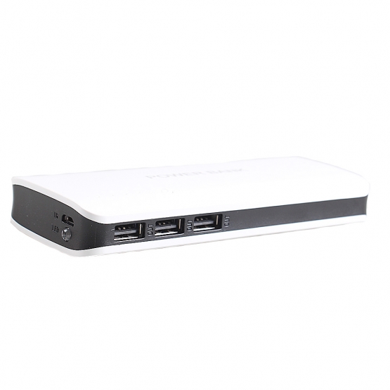 Powerbanka so svietidlom 15 000 mAh biela