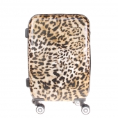 Súprava 3 škrupinových kufrov LP18 (leopard)