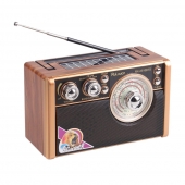 Solárne 3pásmové rádio RX-2510BTS svetlo hnedé