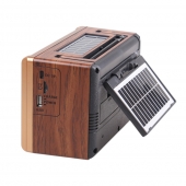 Solárne 3pásmové rádio RX-2510BTS svetlo hnedé