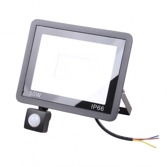 LED reflektor s pohybovým čidlom 50 W IP66