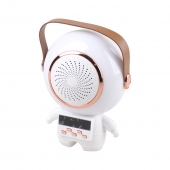 Bezdrôtový karaoke astronaut biely