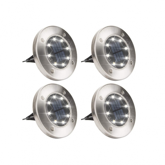 Solárne záhradné LED svetlo 4ks