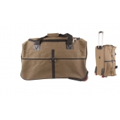 Cestovná taška na kolieskach khaki 62 l