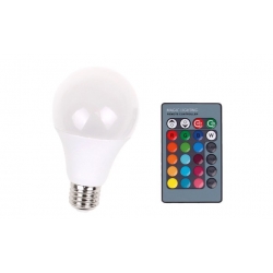 LED žiarovka 2v1 White + RGB