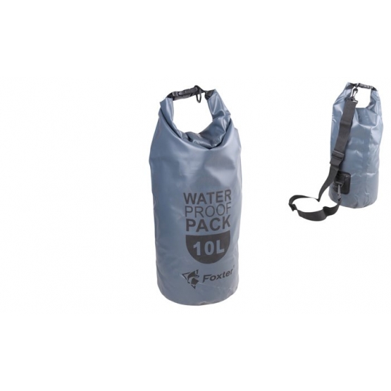 Nepremokavý vak 10 l šedý