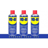 3 ks Univerzálne mazivo WD-40 400 ml